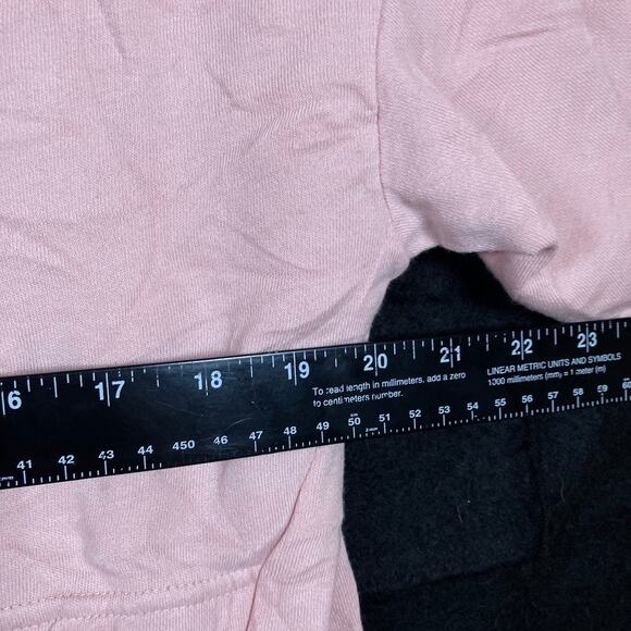 Fabletics Womens Sweater Pink Boat Neck Oversized Cotton Blend Small - Picture 8 of 12